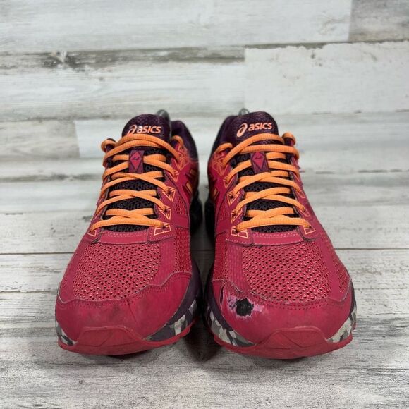 Asics Womens GT 2000 4 T661N Pink Grey Camo Running Shoes Sneakers US‎ 11 - Picture 4 of 8